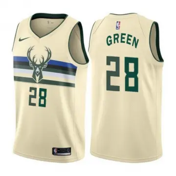 THL NBA Milwaukee Bucks Green Version 2 Champions Jersey Full Sublimated  Basketball Jersey, Jersey For Men (TOP)