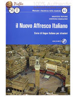 il nuovo affresco italiano : A1 course book หนังสือเรียน A1 (นำเข้าของแท้100%) 9788800807043 | Trifone- NUOVO Affresco it. A1 vol.+2Audio