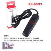 สายลั่นชัตเตอร์ CUELY Shutter Cable RS-80N3 for EOS 40D,50D,5D,5DII III IV,6D,6DII 7DII 1DX Shutter Release