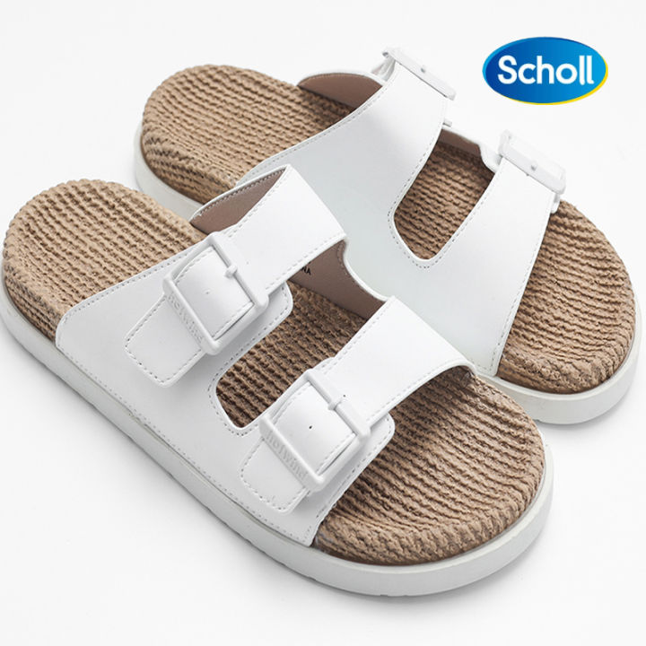 scholl-cyclone-รองเท้าสกอร์-scholl-รองเท้าแตะ-รองเท้าหนัง-รองเท้าสกอลล์-boken-รองเท้าแตะชายเชือกป่านยืดหยุ่นสูง