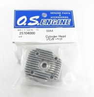 อะไหล่ O.S. Engines ใช้กับ 55AX Cylinder Head 25704000 อุปกรณ์เครื่องยนต์น้ำมัน OS engines Rc