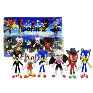 Sonic The Hedgehog Comic Series Sonic & Amy 3.5 Action Figure 2-Pack 