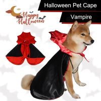 ZZOOI Halloween Vampire Pet Cape Costume Cute Pet Cosplay Vampire Cape Cat Dog Cape Pet Clothes Dog Funny Costumes Accessories