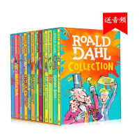 New Roald Dahl Roland Dahl 16 volume set English original childrens extracurricular reading English Bridge Book Novel Reading BFG Charlie and chocolate kind-hearted giant great fox father literature