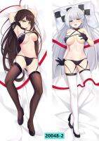 หมอนอะนิเมะญี่ปุ่น Azur Lane Characters Belfast Beal Feirste Dakimakura พิมพ์สองด้านกอดหมอนร่างกาย