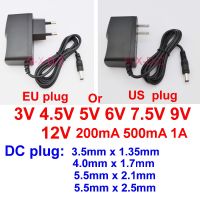 1PCS AC110-240V DC 3V 4.5V 5V 6V 7.5V 9V 12V 200mA 500 mA 1A แถบไฟ LED อะแดปเตอร์ Universa AC/DC Converter power supply-mqte1745