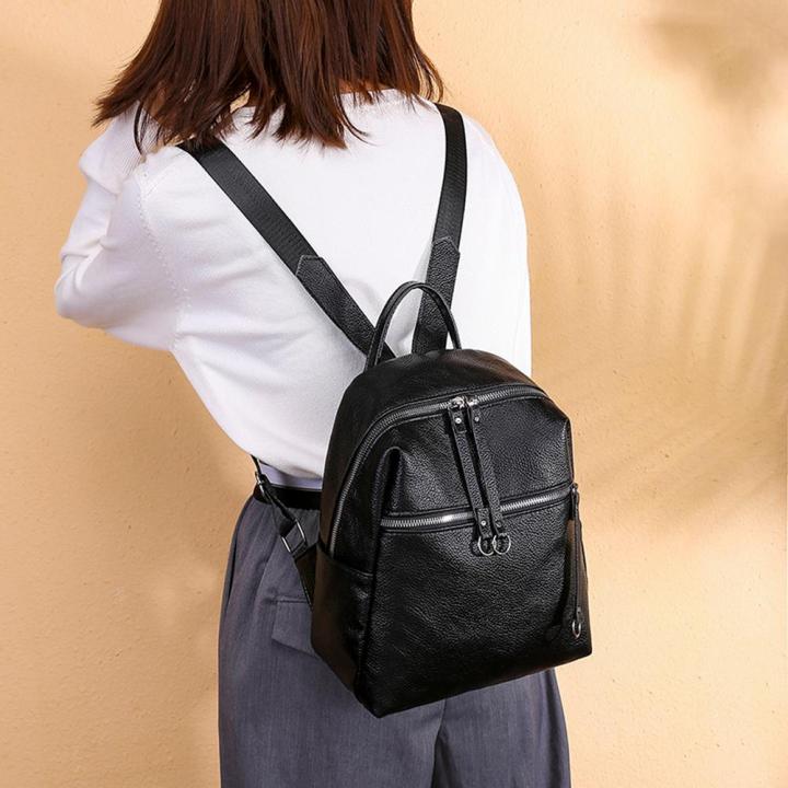 ผู้หญิงกระเป๋าเป้สะพายหลังหนัง-pu-ไหล่กระเป๋านักเรียนกระเป๋าเดินทางกระเป๋านักเรียน