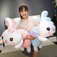 【A Great】 Soft 70/90CMBig EarSoft PlushRabbit On Bed Sleeping Long Pillow หมอนหนุน