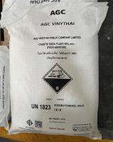 โซดาไฟเกล็ด​อย่างดี​ Caustic Soda Flakes Food grade ขนาด​ 25​ กก.​