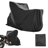 【LZ】 Motorcycle Cover All Season Universal Weather Resistant Waterproof Sun Outdoor Protection Durable Cover With Storage Bag