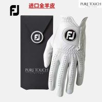 ★New★ Original golf gloves full sheepskin FJ mens PureTouch sports gloves single left hand non-slip wear-resistant