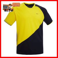 Badminton เสื้อยืดสำหรับผู้ชายรุ่น 530 (สีน้ำเงิน/เหลือง) **ของแท้** มั่นใจ ได้ของเร็ว!!!