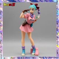 25ซม.อะนิเมะDragon Ball Z Bulma Glitter GlamoursตัวเลขGKตุ๊กตาขยับแขนขาได้พีวีซีรูปปั้นตุ๊กตาสะสมของเล่นของขวัญ