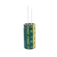 2pcs/lot high frequency low impedance high quality 16V 22000UF 18x40 aluminum electrolytic capacitor 22000uf 16v 20