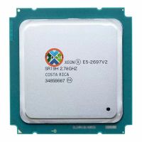 ZZOOI Original xeon e5 2697 v2 2.7GHz 30M QPI 8GT/s LGA 2011 SR19H C2 E5-2697 v2 CPU Processor 100% normal work LGA2011 CPU