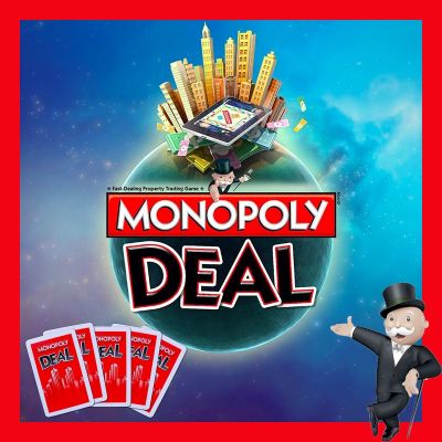 การ์ดเกม Monopoly Deal Card Game เวอร์ชั่นภาษาอังกฤษ สนุก QC8191603