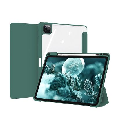 【DT】 hot  Magnetic Silicone Case For iPad 10 9.7 10.2 7/8/9th Gen Pro 10.5 Air 3 4 5 10.9 Pro 11 12.9 2018 2020 Funda Cover Pencil Holder