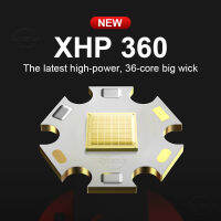 ใหม่ล่าสุด XHP360ที่มีประสิทธิภาพไฟฉาย LED USB ชาร์จไฟฉายแสง XHP199ที่มีประสิทธิภาพสูงไฟฉาย18650โคมไฟตั้งแคมป์กลางแจ้ง.