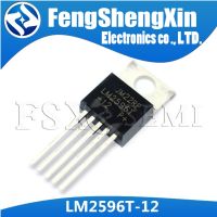 10pcs/lot  New LM2596T-12  LM2596  TO220-5 3A 12V LM2596T Step-down switch Integrated regulator WATTY Electronics