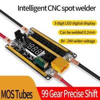 GX591 99 Gear Intelligent CNC Spot Welder 8V-24V 0.1-0.2Mm 2400A MAX Portable 18650 Lithium Battery Spot Welder DIY Kit