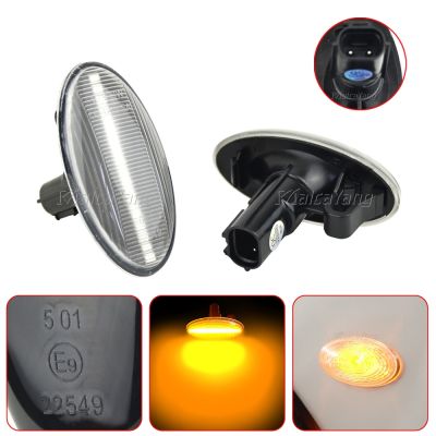 ❇✓◈ Car Accessories Dynamic LED Turn Signal Side Marker Light For Subaru Forester Impreza 2008-2019 Sequential Lamp Indicator