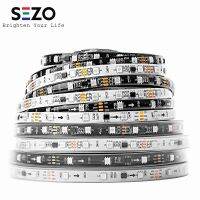 WS2811 Led Strip RGB 5050 SMD Normal/High Brightness 30/48/60/96/144Led/m Pixels External 1 IC Control 3 Leds Addressable 1M 5M