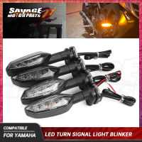 ด้านหน้าด้านหลังไฟเลี้ยว LED สำหรับ YAMAHA TRACER 900 GT MT-03 MT-25 MT-10 MT15 MT-07รถจักรยานยนต์ไฟกระพริบไฟแสดงสถานะ