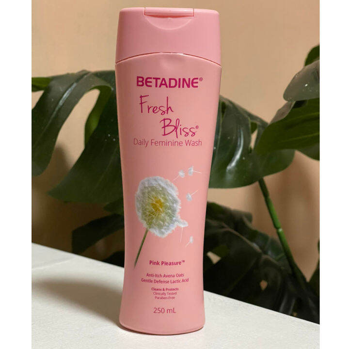 ♠BETADINE Fresh Bliss Daily Feminine Wash Pink Pleasure 150mlღ Lazada PH