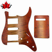 จีนเมเปิ้ลไม้ STRAT กีตาร์ HSH Pickguard และกลับ Caver แผ่นรองหลัง