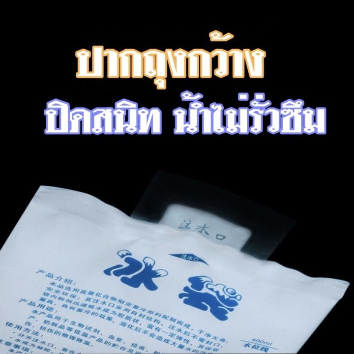 smilewil-กระเป๋าเก็บความเย็น-1000ml-น้ำแข็งเทียม-icepack-ถุงน้ำแข็ง-ถนอมอาหาร-เครื่องทำความเย็น-เจลเก็บความเย็น