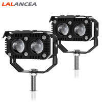 LAlancea ไฟหน้ามอเตอร์ไซค์แบบ S13ไฟขับรถ120W 12000LM 6000K/3500K ไฟหน้าเบามาก6โหมดกันน้ำ2ชิ้น【fast】