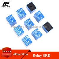 10Pcs Originalรีเลย์SRD-03V 05V 09V 12V 24V DC-SL-A -SL-C 4PINS 5PINS 10Aใหม่เดิม