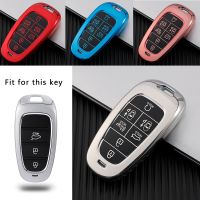 ☃ TPU Remote Key Case Cover Fob for Hyundai Sonata Nexo DN8 Santa Fe TM Tucson NX4 PHEV Staria Ioniq 2020 2021 2022 Accessories