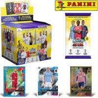 ใหม่ Panini 2022-23 Topps ตรงกับเกม Attax รุ่น Uefa แชมป์เปี้ยนลีกกล่องการ์ดดวงดาวคอลเลกชันแฟนการ์ดกล่องของขวัญ