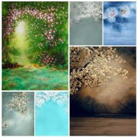 SHENGYONGBAO Vintage Oil Painting Flower Photography Backdrops Children Portrait Background For Photo Studio Props  21514 AF-30 Bar  Wine Tools