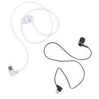 Side Wire USB 5 Pins Port Stereo Headset In-Ear Bluetooth Auxiliary Earphone