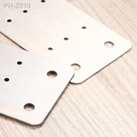 【CC】 F2TE 2Pcs Hinge Repair Plate Brushed Cabinet Fixing Bracket for Closet Door