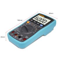 ZZOOI ZOYI VC17B+ Digital Multimeter 6000 Counts Multimetro Multitester Digital Profesional Transistor Capacitor Tester lcr esrmeter