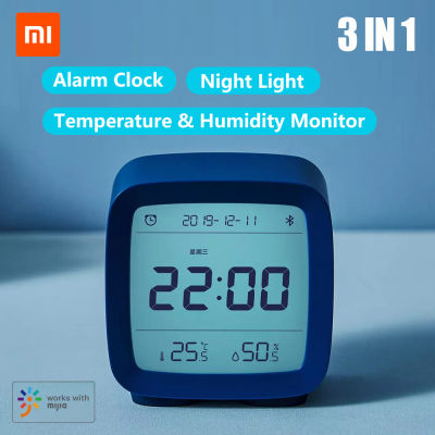 Xiaomi Qingping BT Alarm Clock Temperature Humidity Monitoring Night Light 3 in 1 Multifunctional Clock Work With Mijia APP CGD1 pdo