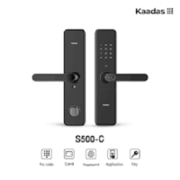 กลอนประตูดิจิตอล Digital Doorlock Kaadas S500-C Lever Smart Lock Black สีดำ