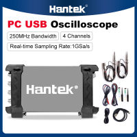 Hantek 6254BC PC USB Oscilloscope 4ช่อง250เมกะเฮิร์ตซ์1gsa/s Waveform Record และ Replay ฟังก์ชั่นแบบพกพา Osciloscopio