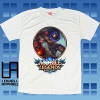 Aldous Fighter Mobile Legends ML Game Gamer T-shirt - Unisex - Sublimation - Dri-fit