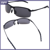 【RAI】 แว่นกันแดดผู้ชาย Polarized Aviator แว่นตาโลหะกีฬา