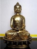 Copper Statue Tibetan Buddhis Amitabha Bronze Buddha Statue