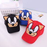 Japanese Anime Sonic Game Action Figures Toys Childrens Baseball Cap for Girls Boy Sunscreen Baby sport Hat Kid gift toy