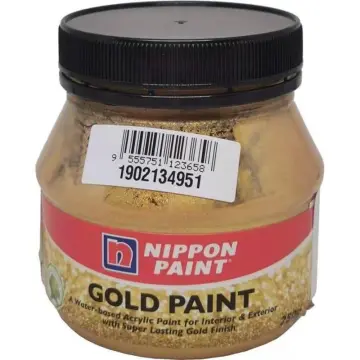 NIPPON Gold Paint Acrylic Paint Water Based Interior & Exterior