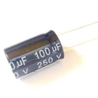 100UF 100mF 250V 100MFD 250โวลต์16*25Mm ตัวเก็บประจุแบบอิเล็กโทรไลติกอลูมิเนียม