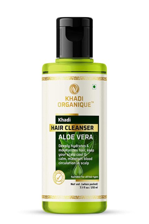 Khadi Organic Aloevera Hair Cleanser/Shampoo 210ml | Lazada
