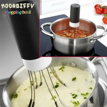 Uutensil Stirr - The Unique Automatic Pan Stirrer Dishwasher Safe, 3  Stirring Speeds with LED Indicator, Grey 