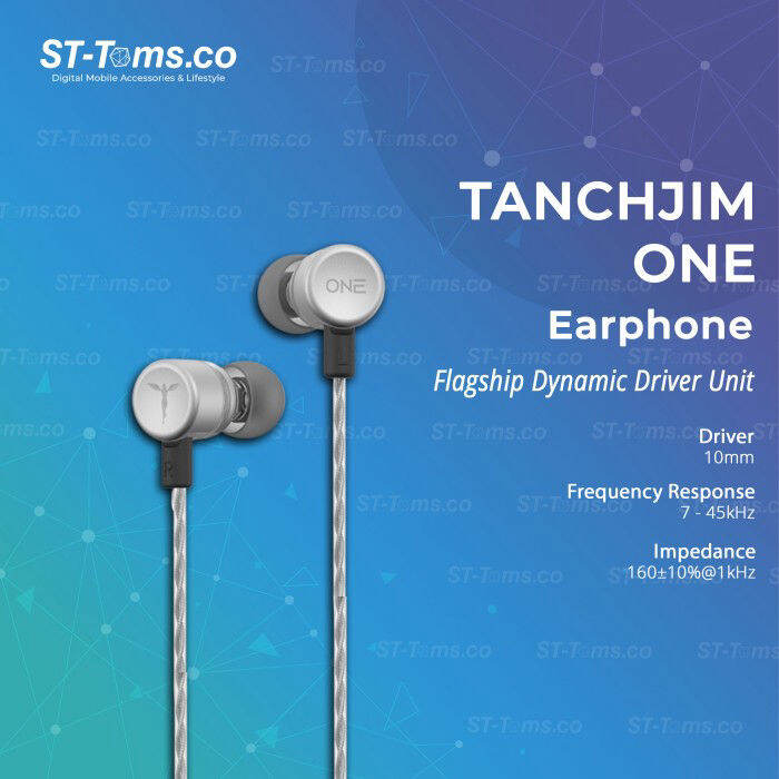 Tanchjim One 10mm DMT4 Dynamic Driver In Ear Monitor Earphone Wired